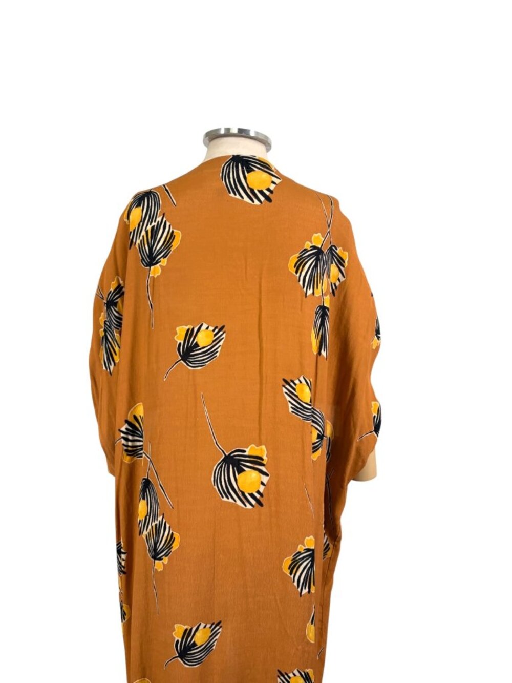 Anthropologie Bel Kazan Duster Kimono Shawl Open Front Jacket Size Small - Picture 8 of 11